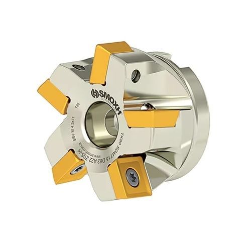 Walzenstirnfräser - TK90 SDMT15 D63 A22 Z05-H - SMOXH CUTTING TOOLS - 1/4 Kreis / Eckradius / mit austauschbaren Wendeschneidplatten
