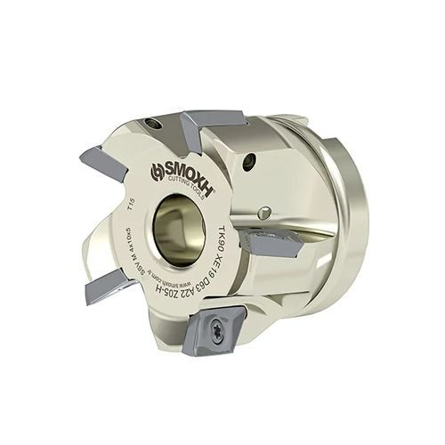 Walzenstirnfräser - TK90 XE19 D63 A22 Z05-H - SMOXH CUTTING TOOLS - 1/4 Kreis / Eckradius / mit austauschbaren Wendeschneidplatten
