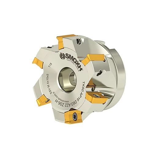 Wendeplattenfräser - TK90 AP16 D63 A22 Z06 - SMOXH CUTTING TOOLS - Walzenstirn / 1/4 Kreis / Eckradius
