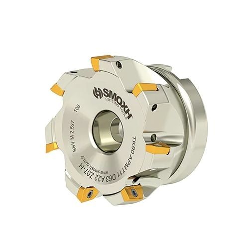 Fräser mit austauschbaren Wendeschneidplatten - TK90 APMT11 D63 A22 Z07-H - SMOXH CUTTING TOOLS - Walzenstirn / 1/4 Kreis / Eckradius