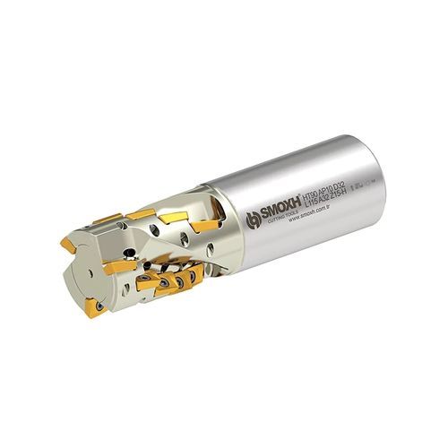 Fräser mit austauschbaren Wendeschneidplatten - HT90 AP10 D40 L130 A32 Z18-H - SMOXH CUTTING TOOLS - 1/4 Kreis / Eckradius / Walzenstirn