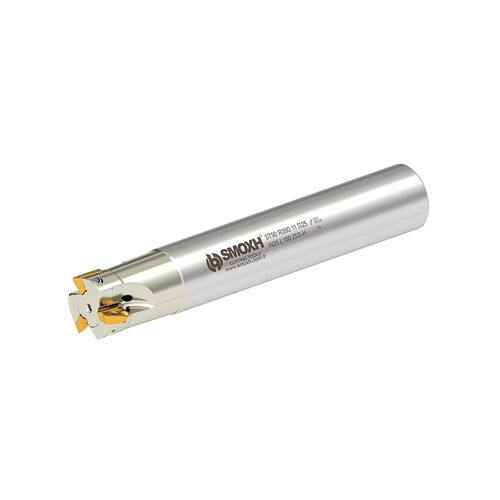 Fräser mit austauschbaren Wendeschneidplatten - ST90 R390.07 D12 W12 L100 Z02-H - SMOXH CUTTING TOOLS - 1/4 Kreis / Eckradius / Walzenstirn