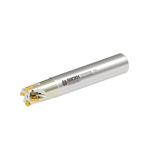 Fräser / 1/4 Kreis - ST90 AD08 D16 W16 L150 Z02-H - SMOXH CUTTING TOOLS - Eckradius / Walzenstirn / mit austauschbaren Wendeschneidplatten