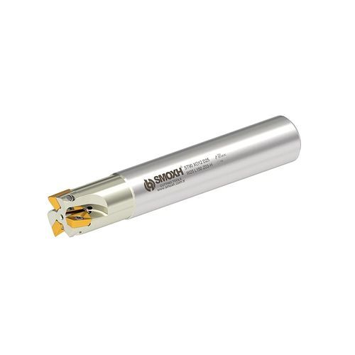Fräser / 1/4 Kreis - ST90 XO12 D25 W25 L150 Z03-H - SMOXH CUTTING TOOLS - Eckradius / Walzenstirn / mit austauschbaren Wendeschneidplatten