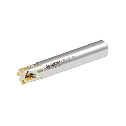 Fräser / 1/4 Kreis - ST90 AO12 D25 W25 L150 Z04-H - SMOXH CUTTING TOOLS - mit austauschbaren Wendeschneidplatten / Schlicht / Plan