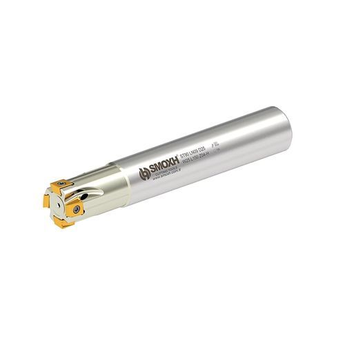 Fräser / 1/4 Kreis - ST90 LN09 D20 W20 L150 Z03-H - SMOXH CUTTING TOOLS - Eckradius / Walzenstirn / mit austauschbaren Wendeschneidplatten