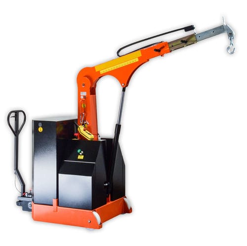 Werkstattkran / 500 kg - HB500GKFaPo - Dynalserg, S.L. - Gegengewichts / elektrisch / kompakt