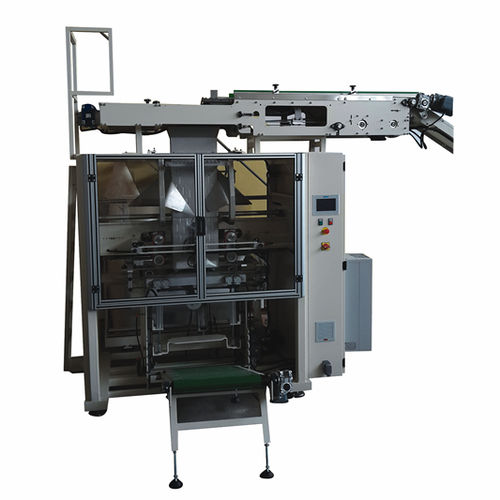 Vertikale Verpackungsmaschine - BVM-1300-MC - GPM - PLC-gesteuert / Folien / kompakt