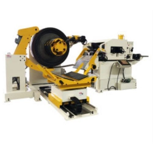 Bandvorschub - Abroller - Richtvorrichtung / für Blech - GLK4 series - Shenzhen Hong-Er Machine Equipment Co.,Ltd