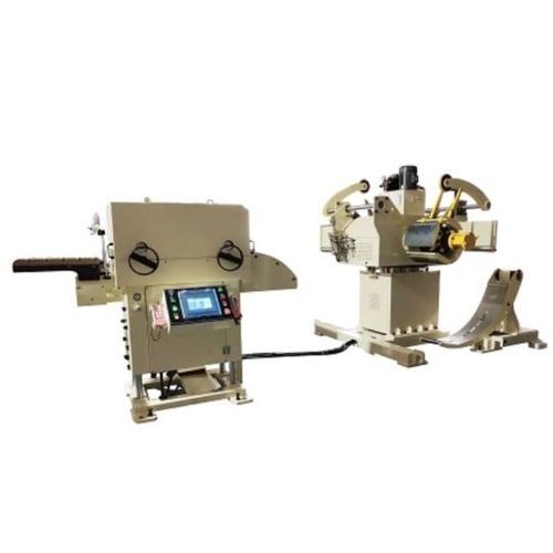 Bandvorschub - Abroller - Richtvorrichtung / für Blech - GLK2-D series - Shenzhen Hong-Er Machine Equipment Co.,Ltd