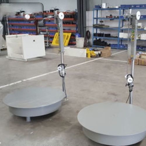 Motorisierte Haspel - FU-2000 - Shenzhen Hong-Er Machine Equipment Co.,Ltd - für Pressenbeschickung