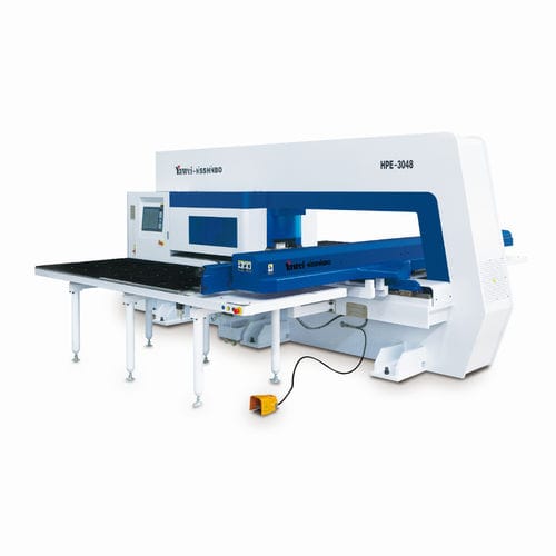 Stanzmaschine mit Aufnahme - HPE series - JIANGSU YAWEI MACHINE TOOL - CNC / elektrisch / mechanisch
