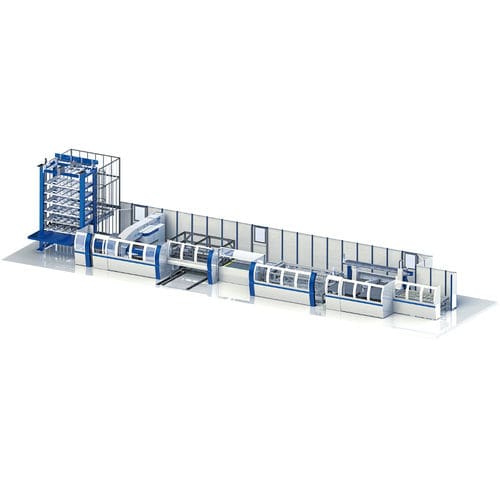 Metall-Türensystem - JIANGSU YAWEI MACHINE TOOL - für den Innenbereich