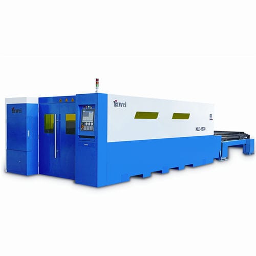 Faserlaser-Schneidemaschine - HLE series - JIANGSU YAWEI MACHINE TOOL - für Metall / digital gesteuert / modular