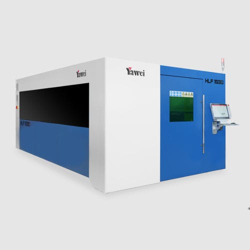 Faserlaser-Schneidemaschine - HLF series - JIANGSU YAWEI MACHINE TOOL - für Metall / für Blech / CNC