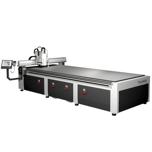 Schneidemaschine mit oszillierender Säge - FRC 416 - ALARSIS - für Metall / Platten / CNC