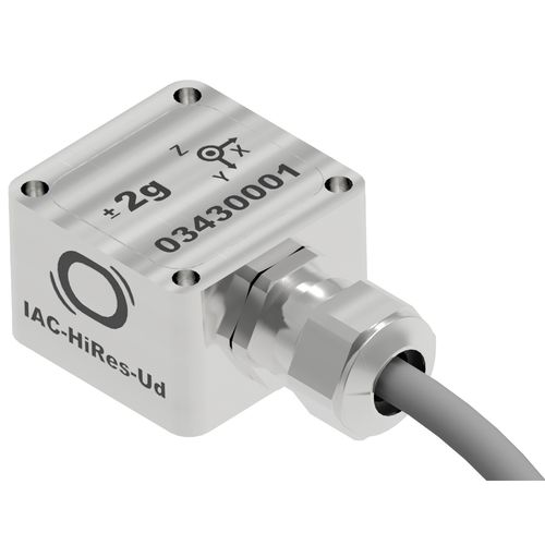2-Achsen-Beschleunigungsmesser - IAC-Hires-Ud - Micromega Dynamics - 1-Achs / 3 Achsen / kapazitiv