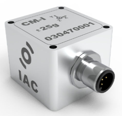 Beschleunigungsmesser / 3 Achsen - IAC-CM-I-03 - Micromega Dynamics - kapazitiv / MEMS / mit integrierter Elektronik