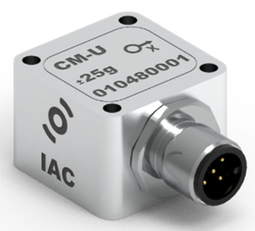 1-Achs-Beschleunigungsmesser - IAC-CM-U-01 - Micromega Dynamics - kapazitiv / MEMS / mit integrierter Elektronik