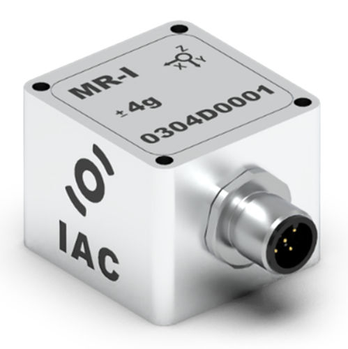 Beschleunigungsmesser / 3 Achsen - IAC-MR-I-03 - Micromega Dynamics - kapazitiv / MEMS / mit integrierter Elektronik