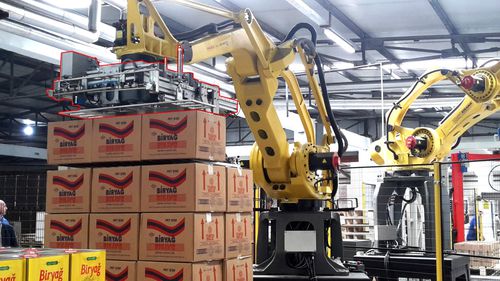 Kartesischer Palettierer - Keramik Makina Sanayi ve Ticaret A.Ş