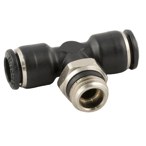 Technopolymer-Anschluss - 55211 series - AIGNEP - für Druckluft / Vakuum / Push-in