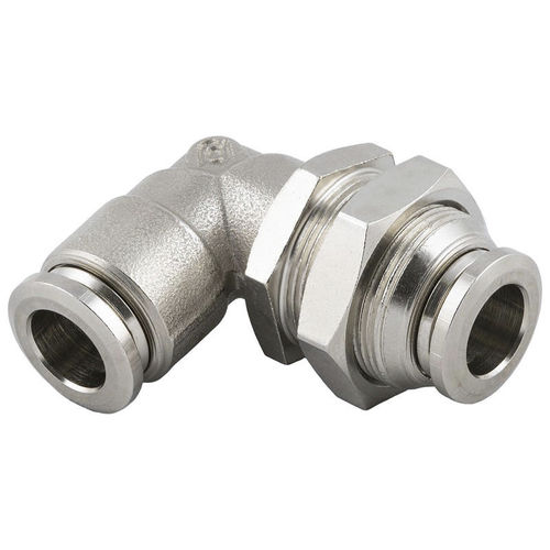 Schottanschluss - 40060V series - AIGNEP - hydraulisch / für Druckluft / Vakuum