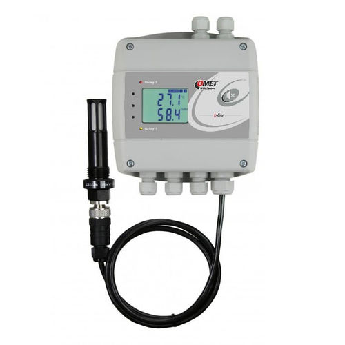 Thermo-Hygrometer / für Druckluft - H3531P-2 - COMET SYSTEM, s.r.o. - digital / wandmontiert / Temperatur