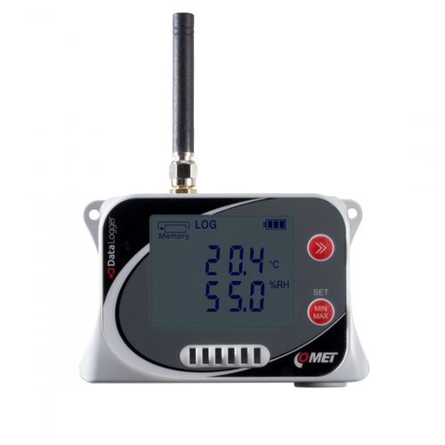 Datenlogger / Feuchtigkeit und Temperatur - U3120M - COMET SYSTEM, s.r.o. - USB / GSM/GPRS / mit Display