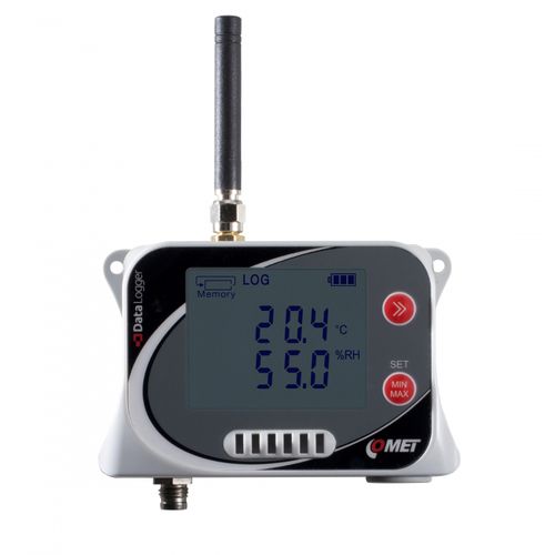 Datenlogger / Feuchtigkeit und Temperatur - U3631M - COMET SYSTEM, s.r.o. - Taupunkt / GSM/GPRS / mit Display