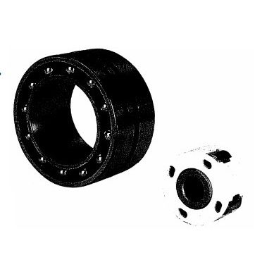 Rollen-Anbaufreilauf - GFK - Cross & Morse