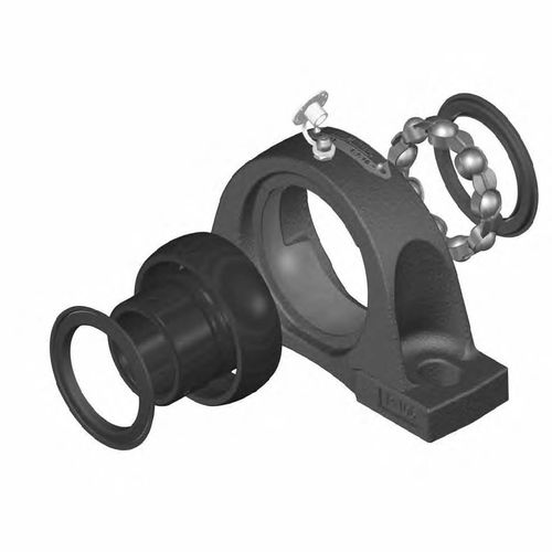 Radial-Stehlager - Sealmaster® - Cross & Morse - mit Kugellager / Gummi / Gusseisen