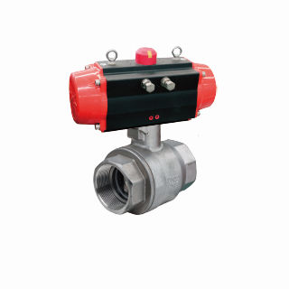 Kugelventil - RP-200 - ROPO GmbH - pneumatisch / Steuerung / für Öl