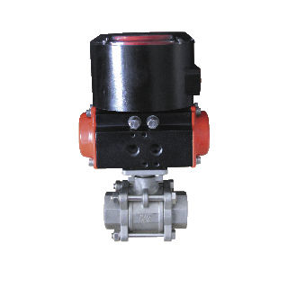 Kugelventil - RP-300  - ROPO GmbH - pneumatisch / elektrisch / Steuerung