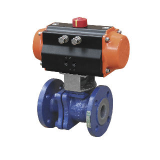 Kugelventil - RP-500F - ROPO GmbH - pneumatisch / elektrisch / Steuerung