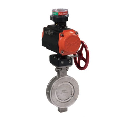 Absperrklappe - RP-910 - ROPO GmbH - manuell / pneumatisch / elektrohydraulisch