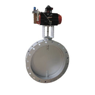 Absperrklappe - RP-980  - ROPO GmbH - manuell / pneumatisch / elektrisch