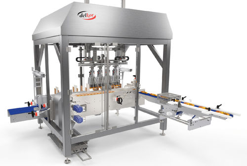 Kartonierer mit oberer Öffnung - C series - Delkor Systems, Inc - mit hoher Drehzahl / servogesteuert