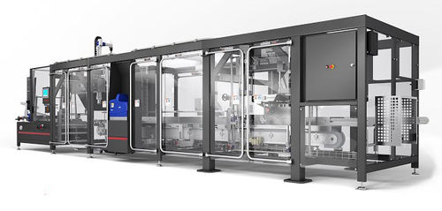 Pick-and-Place-Kartonpacker - HSP series - Delkor Systems, Inc - mit oberer Öffnung / automatisch / mit hoher Drehzahl