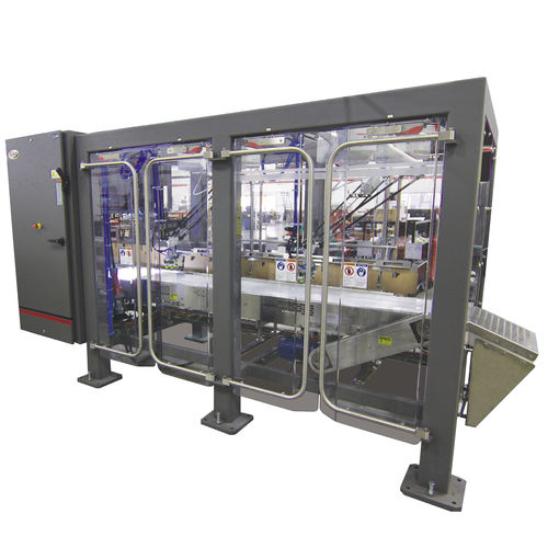 Pick-and-Place-Kartonpacker - V series - Delkor Systems, Inc - mit oberer Öffnung / Roboter / mit hoher Drehzahl