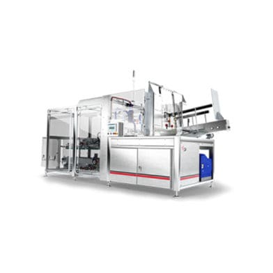 Kartonierer mit oberer Öffnung - Trayfecta RS series - Delkor Systems, Inc - mit hoher Drehzahl