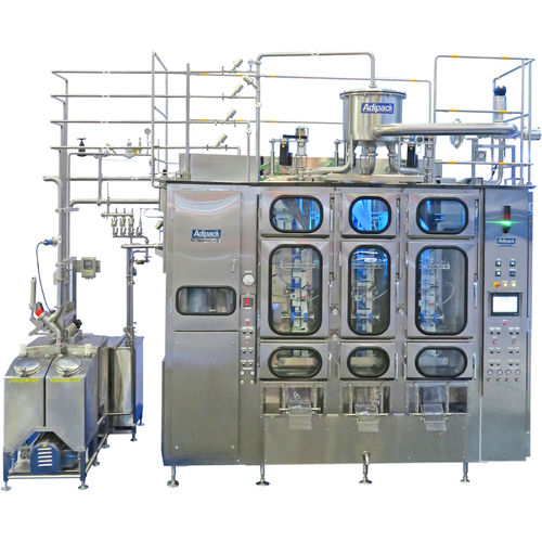 Automatische Füll- und Siegelanlage - G8 - ADIPACK LTDA - linear / für Flüssigkeiten / für die Lebensmittelindustrie