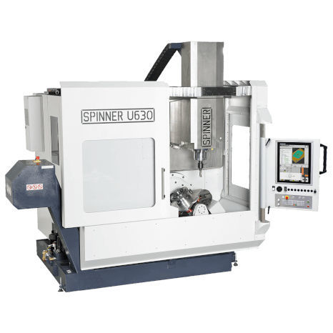 CNC-Bearbeitungszentrum / 5-Achs - U5 series - SPINNER Werkzeugmaschinenfabrik GmbH - universell / mit Rotationstisch / BT 40