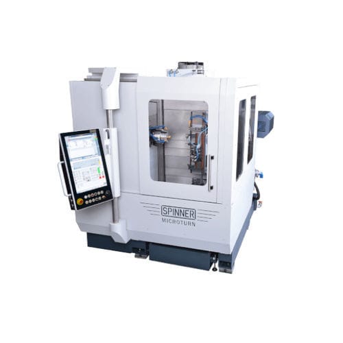Dreh-Fräszentrum / CNC - MICROTURN L - SPINNER Werkzeugmaschinenfabrik GmbH - horizontal / 2-Achs / Hochpräzision