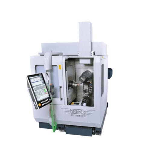 Dreh-Fräszentrum / CNC - MICROTURN LTB - SPINNER Werkzeugmaschinenfabrik GmbH - horizontal / 5-Achs / Spindel