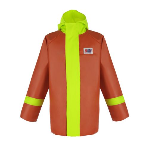 Arbeitsjacke - Nelson 248 - Stormline - wasserdicht / Warnschutz / PVC