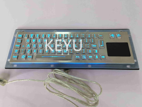 Einbaufähige Tastatur - KY-PC-NT3 -LED - Shenzhen KEYU Co., Ltd  - mit mechanischen Tasten / 2 Maustasten / 67 Tasten