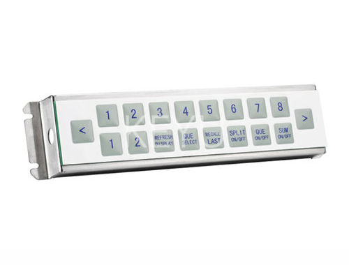 Nummernblock / 18 Tasten - KY2060B - Shenzhen KEYU Co., Ltd  - einbaufähig / Membran / RS-232