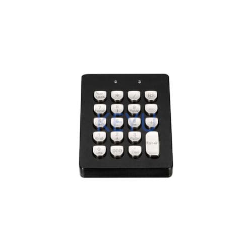Nummernblock nach Maß - KY-U90 Black - Shenzhen KEYU Co., Ltd  - 19 Tasten / einbaufähig / gebürsteter Edelstahl