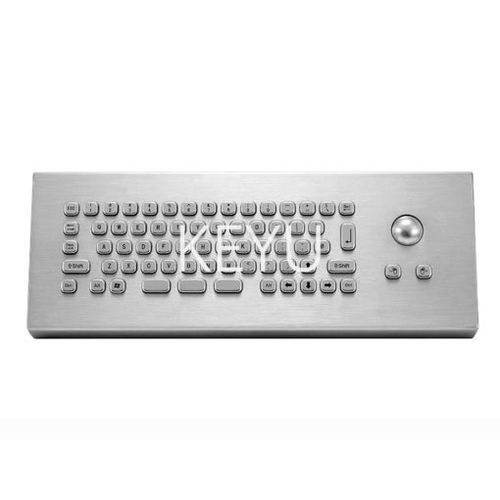 Desktop-Tastatur - KY-PC-MINI-T-DESK - Shenzhen KEYU Co., Ltd  - mit mechanischen Tasten / 2 Maustasten / Trackball